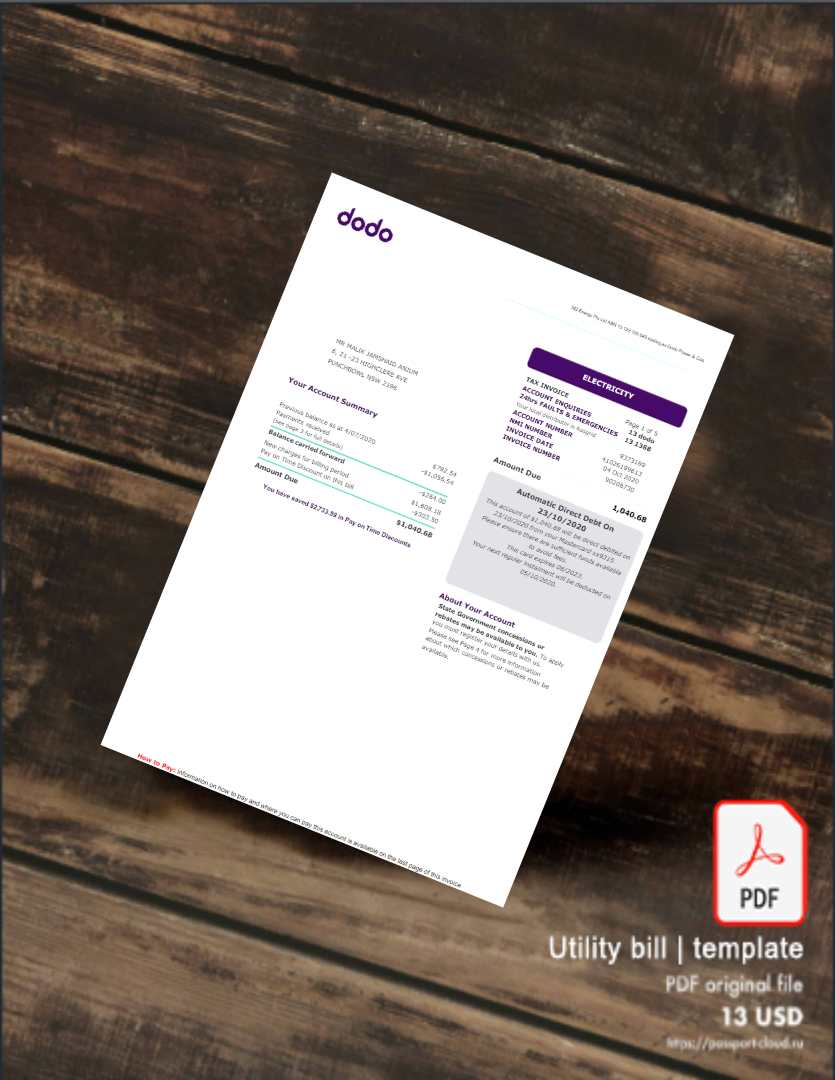 Utility bill | Albanian Power | Albania